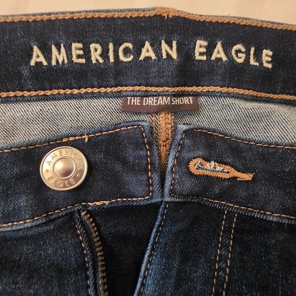 American Eagle "The Dream Short" Skinny Bermuda Women's Shorts, Size 10 - Picture 7 of 10